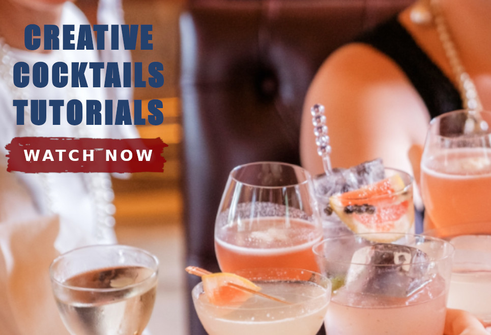 creative cocktails tutorials